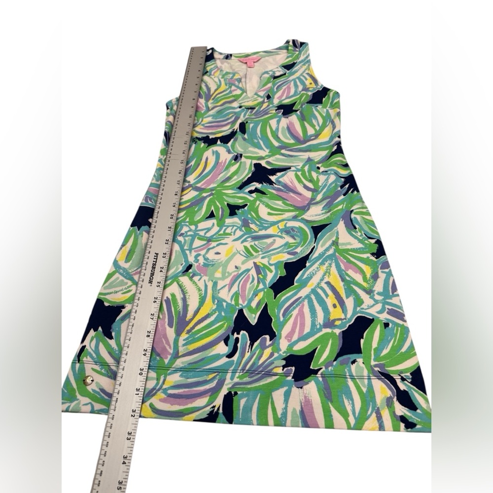 Lilly Pulitzer Estrada Print Knit Shift Dress Xxs View 4